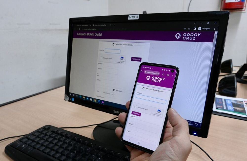 Godoy Cruz avanza en la despapelización: desde julio solo emitirá Boleto Digital para los derechos de comercio