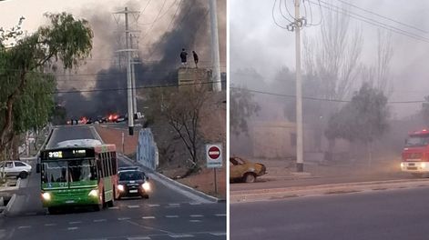 Los Andes | Un asesinato a tiros en Godoy Cruz desató una ola de venganza, balaceras y fuego. | Foto: gentileza