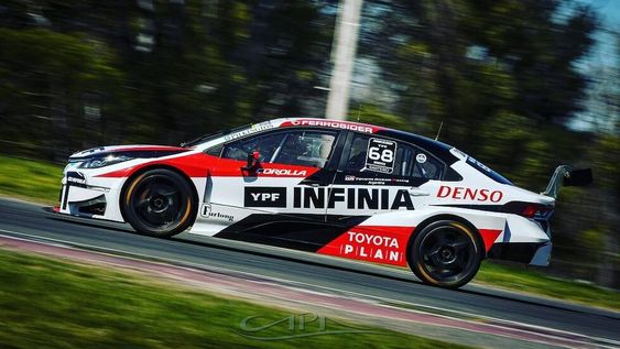 Gran dominio de Santero y Toyota en el entrenamiento