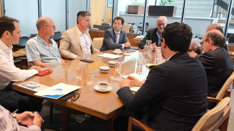 Empresarios mendocinos se reunieron con el embajador de Chile en Argentina Gonzalo Uriarte.&nbsp;