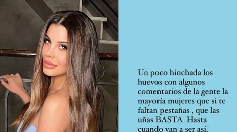 Charlotte Caniggia furiosa tras la eliminación de ¿Quién es la máscara?
