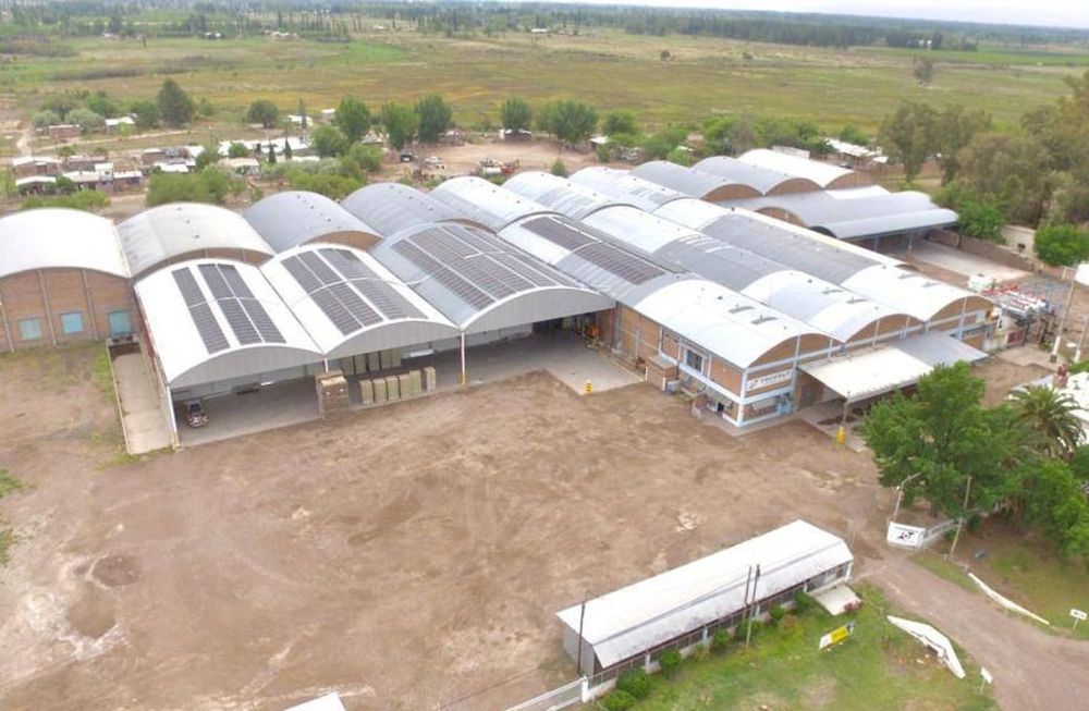 El frigorífico Friofrut, en General Alvear, es propiedad de una cooperativa y presta el servicio de frío, principalmente, a los asociados. Foto: Gentileza