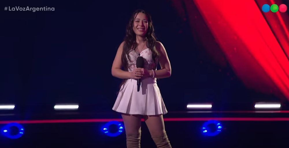 Tania Gallardo en La Voz Argentina