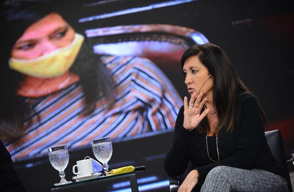 Programa voz voto tv television la voz del interior estudio tv Laura Rodríguez Machado radicalFotografia José Gabriel Hernández