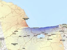 La NASA mostró cómo los terremotos desplazaron el suelo en Venezuela.