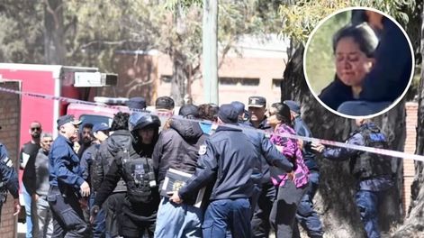 La policía Marina Abigail Silva de 34 años, fue detenida por los asesinatos de sus dos hijos en San Luis (Gentileza / El Diario de La República)