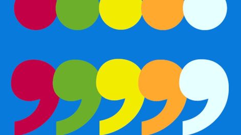 Comas que chocan, acentos que vuelan  y qué regalo: comillas locas - Por Laura Antún