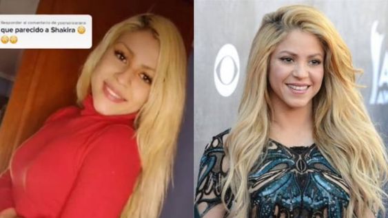 ¿La conocías? La doble de Shakira causa furor en TikTok