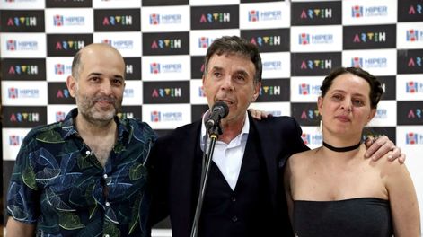 Daniel Rueda, Diego Pérez Colman e Inti Pujol.