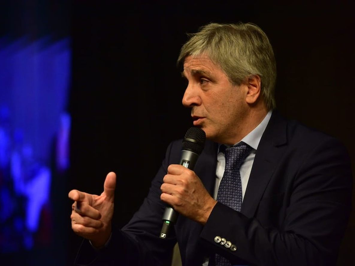 El ministro de Economía de la Nación, Luis Caputo (Foto La Voz)