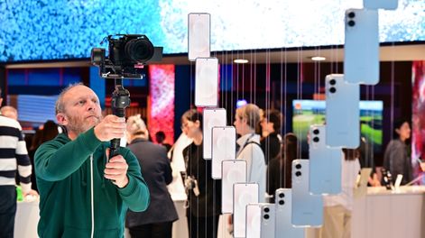 Los Andes | Samsung Galaxy S25 Edge en el Mobile MWC 2025 celulares feria Barcelona