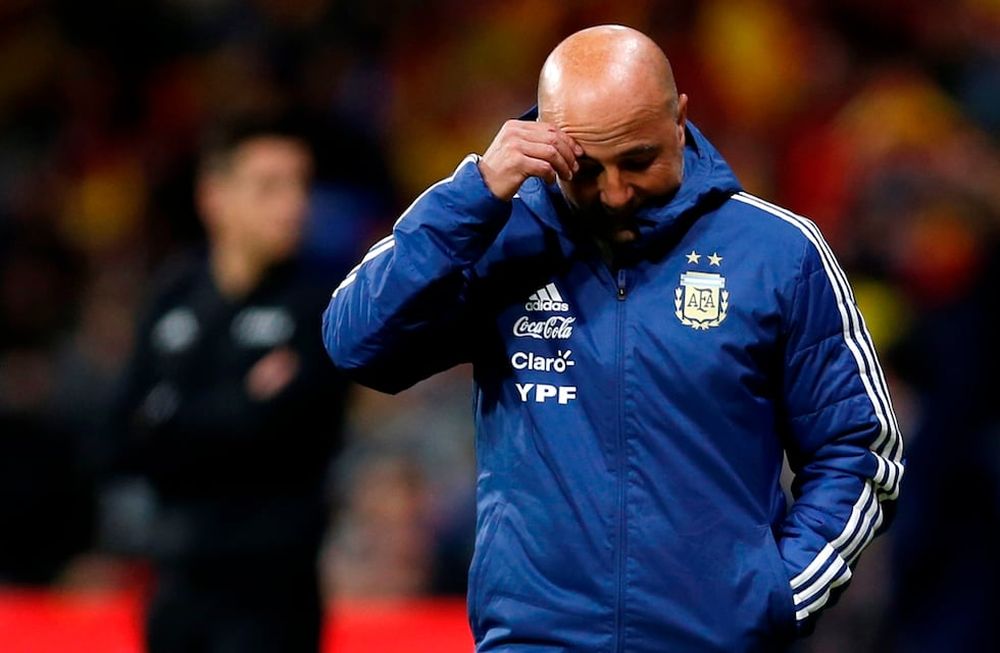 Llegó Sampaoli y evitó hablar con la prensa