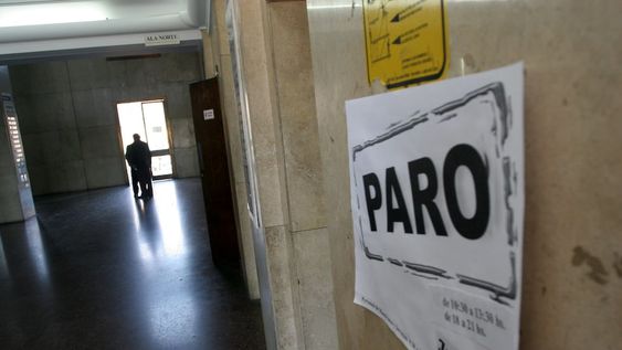 Paro de empleados Judiciales. Foto: Archivo Los Andes.