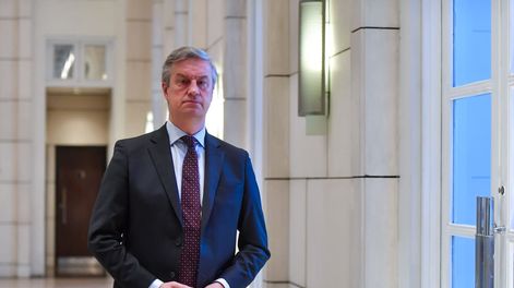 El embajador de la Unión Europea en Argentina, Erik Høeg, en Mendoza.&nbsp;