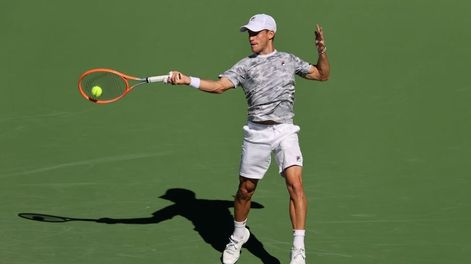 El tenista argentino venció a su par británico por 6-4 y 7-6 y consiguió vencer su llave por octavos de final del ATP 250 de Ambéres. / Gentileza.