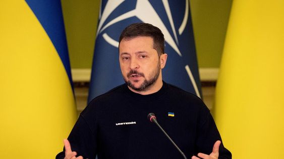 El presidente ucraniano, Volodimir Zelenski. (AP/Efrem Lukatsky/Archivo)
