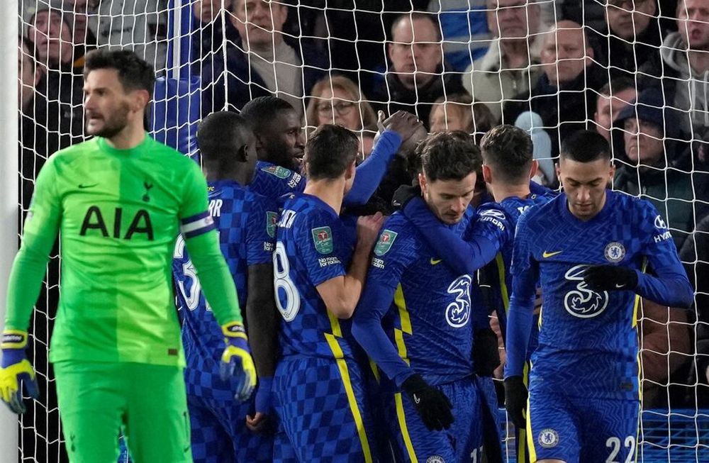 Le ganó al Tottenham 2-0 en la semifinal de ida / AP.