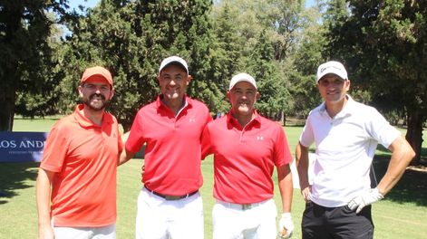 Juan Pablo Santini, Martín Piomanini, Martín Konh y Guillermo Atozqui.