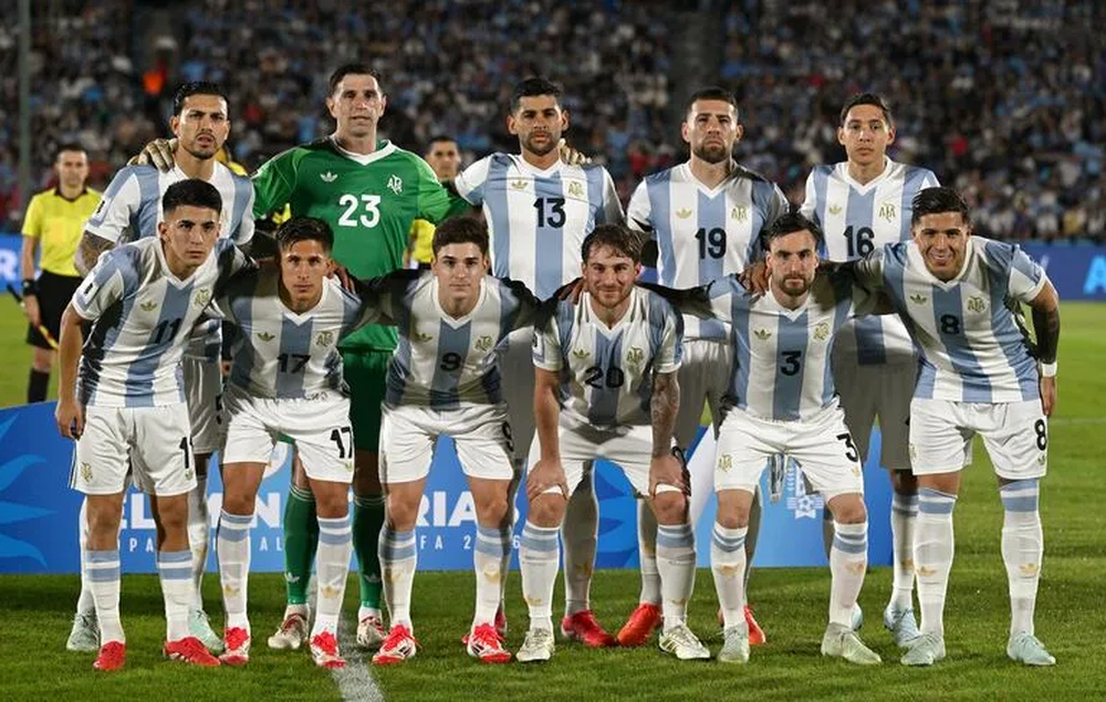La Selección Argentina. (foto archivo)