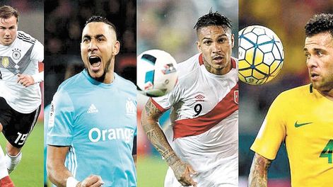 Rumbo a Russia 2018: las ausencias célebres  en la cuenta regresiva