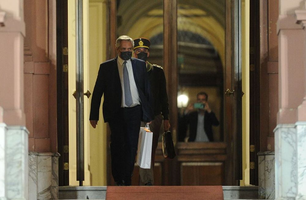 El presidente Alberto Fernández.