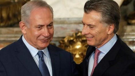 Macri recibió el llamado del premier israelí para que no se suspenda el partido