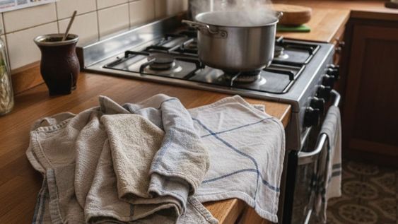 Este método es un camino accesible para extender la vida de un elemento esencial en la cocina como lo son los repasadores.