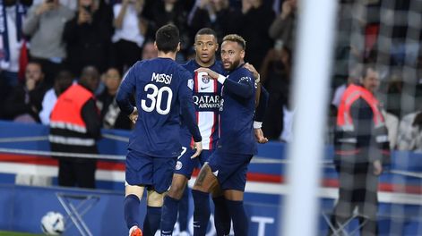 PSG le ganó al Olympique de Marsella y sigue como líder de la Ligue 1. El gol fue de Neymar. / Twitter