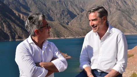 Los Andes | Marcelo Romano y Mario Vadillo en Potrerillos.