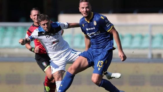 Atalanta, la gran revelación del fútbol italiano que tiene como figura al argentino Alejandro Gómez no pudo con Hellas Verona. / Gentileza