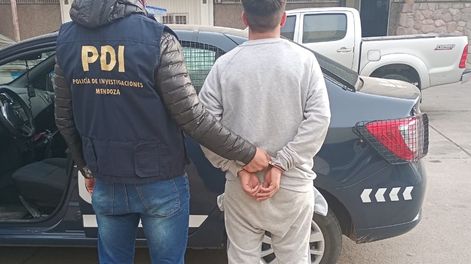 Matías Miguel Ángel Aiello Jopia (20), detenido por el homicidio de Milagros Benítez