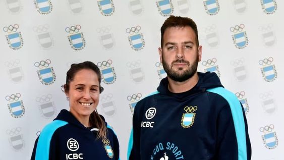 Rocío Sánchez y Luciano De Cecco, los abanderados argentinos para los Juegos Olímpicos.