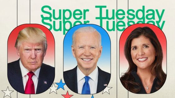 Donald Trump y Joe Biden arrasaron en las elecciones de este martes en EE.UU., donde se definen los candidatos de cada partido. La rival republicana, Nikki Haley, sólo ganó por un mínimo margen en un estado y anunciaría su retirada de la contienda.