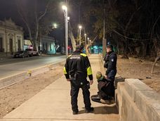 preventores de la ciudad frustraron un robo en las inmediaciones del metrotranvia