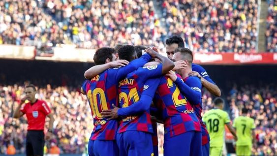 Liga de España: Barcelona derrotó al Getafe y alcanzó en lo más alto al Real Madrid Liga de España: Barcelona derrotó al Getafe y alcanzó en lo más alto al Real Madrid