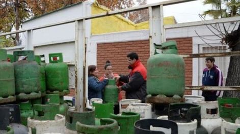 Este viernes aumenta el valor de la garrafa subsidiada que recarga la Municipalidad de la Ciudad de Mendoza