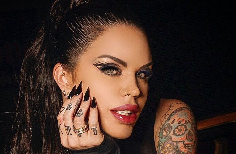 Quién es Sofía Clerici, la extravagante modelo que se fue con Insaurralde. Foto: X.