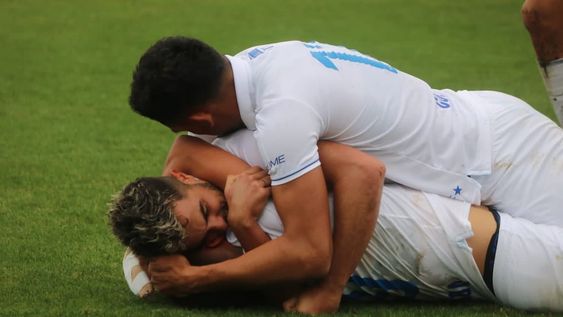 Con goles de Lomónaco y Ojeda el Tomba le ganó a Defensa y Justicia y terminará la fecha como uno de los punteros / Twitter Godoy Cruz.