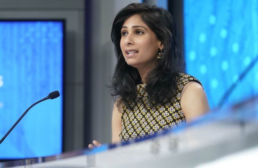 Gita Gopinath, vicedirectora ejecutiva del Fondo Monetario Internacional (FMI).