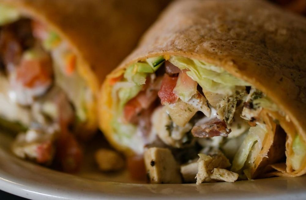 Burritos caseros.