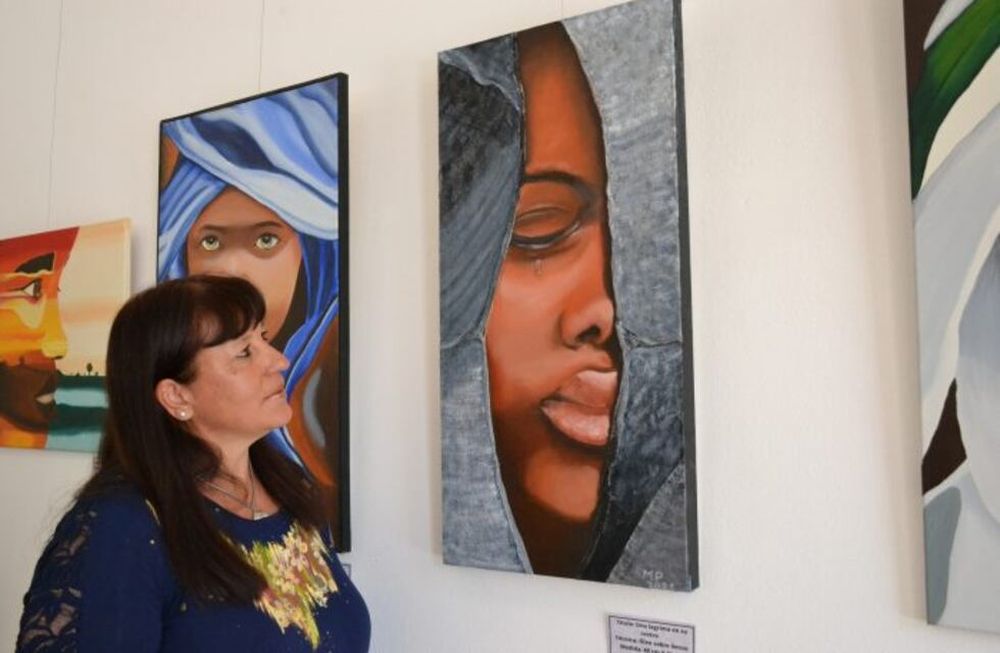 Mercedes es la mujer artista que tendrá la oportunidad de brillar en esta muestra realizada por Guaymallén para hacer crecer al artista local.