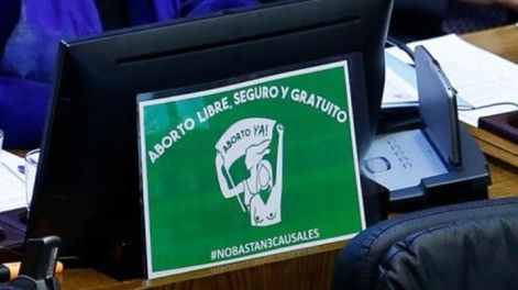 El Congreso chileno recibió proyecto de ley para instaurar el aborto libre