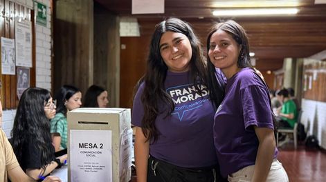 Katherina Espinoza (Ciencia Política) y Giovanna Díaz (Comunicación Social) son las nuevas autoridades del Centro de Estudiantes de la FCPYS.