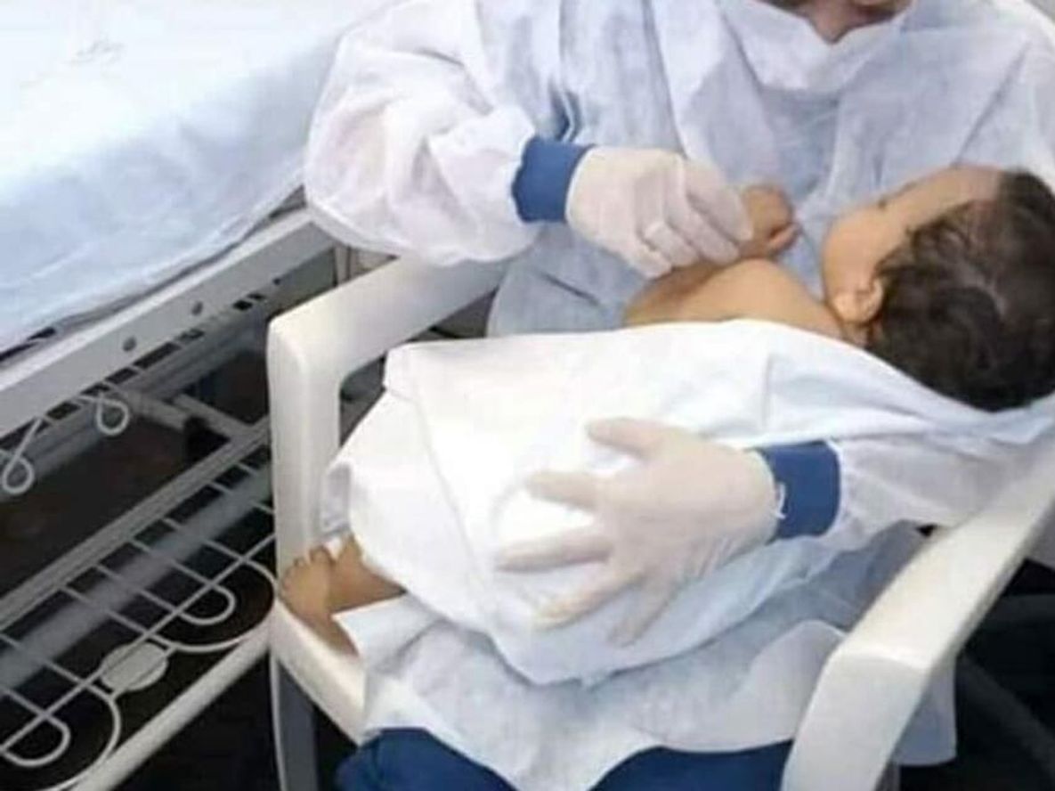 Fue trasladado al hospital Virgen del Carmen de Zárate
