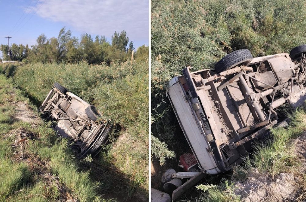 Volcó una camioneta con siete personas a bordo en Guaymallén
