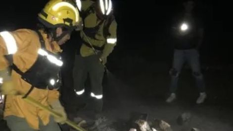 Iniciaron fogón en un sitio no habilitado del parque nacional Lanín