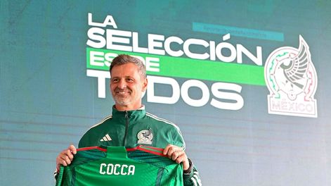 Diego Cocca, el flamante entrenador de la Selección de México. / Prensa Selección de México