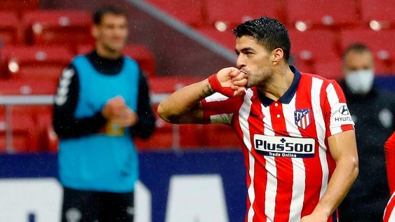 Luis Suárez convirtió dos para el Colchonero de Simeone.