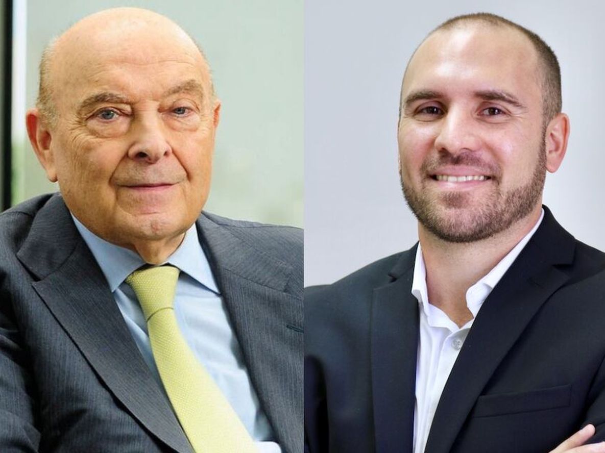 Domingo Cavallo y Martín Guzmán, los ministros de Economía del 2001 y del 2021.
