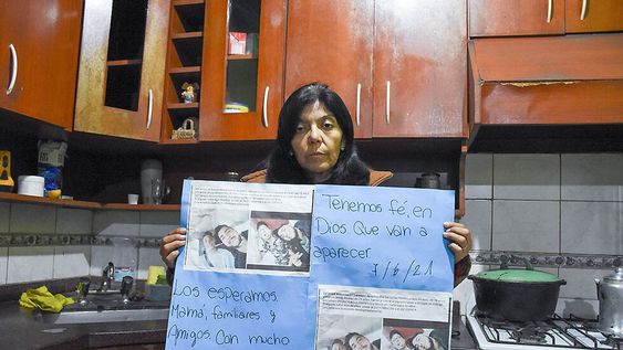 Lidia Freites sigue esperando novedades sobre el paradero de sus hijos, aunque admite que sospecha “de todo el mundo”. Foto: Mariana Villa / Los Andes